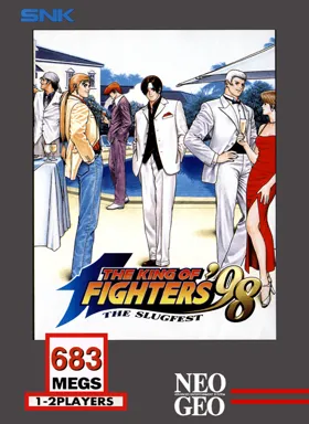 The King of Fighters '98 - The Slugfest / King of Fighters '98 - dream match never ends (Korean board) box cover front